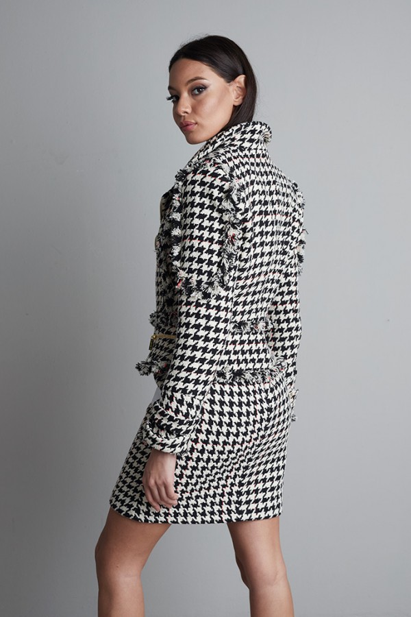 Chaqueta pata de gallo