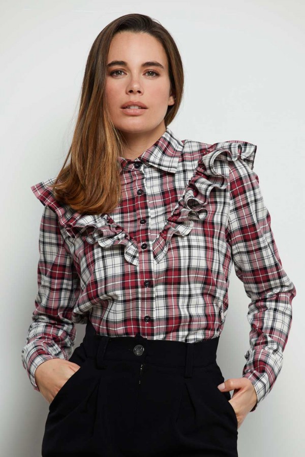 CAMISA CANESÚ VOLANTE...