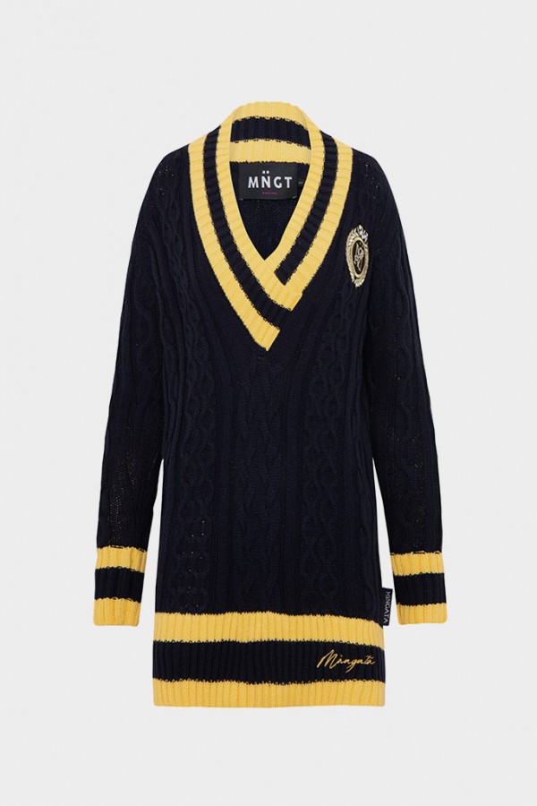 JERSEY CUELLO PICO MARINO...