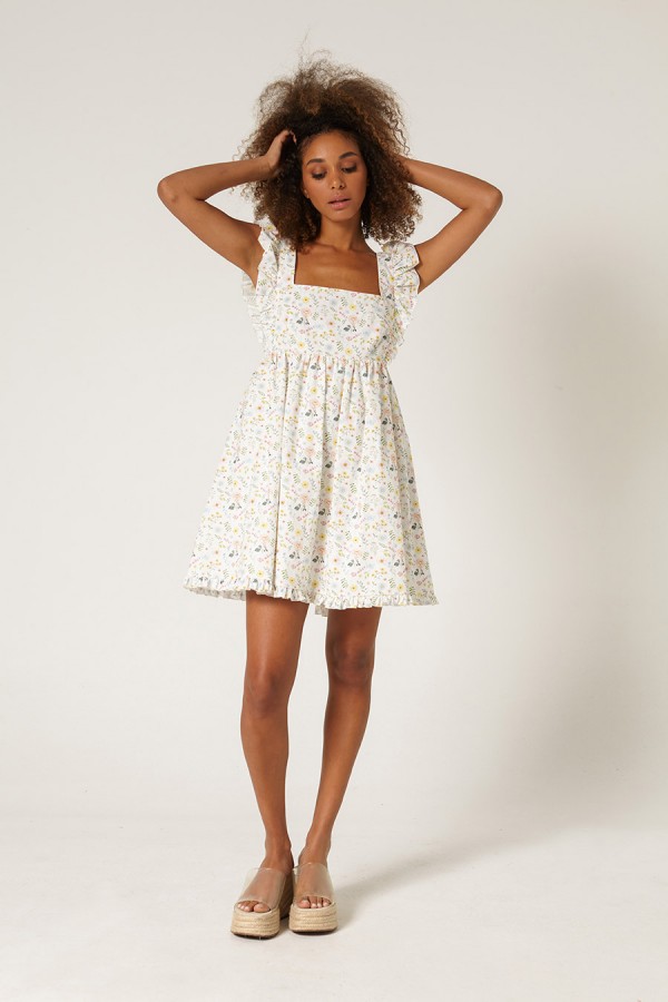VESTIDO MINI ESCOTE...