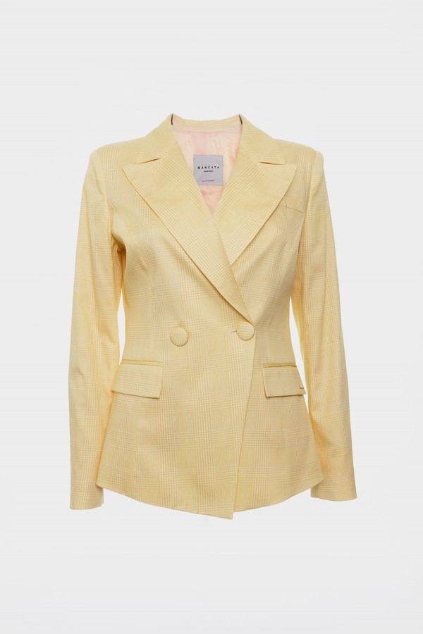 BLAZER CUADRO PRÍNCIPE DE...